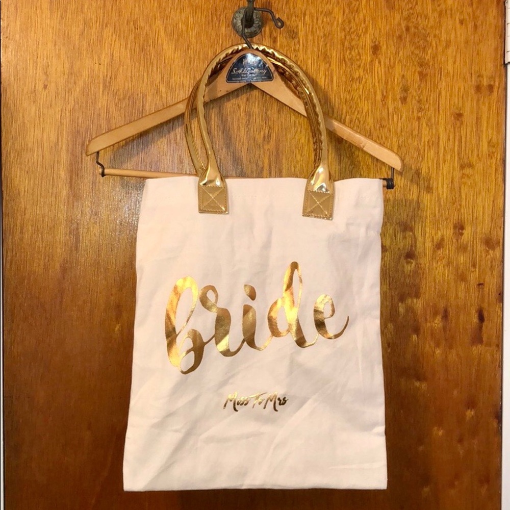 **Miss to Mrs Bride Small Tote Bag**